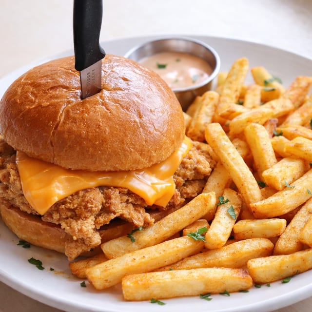 Hot Honey Chicken Sandwich.