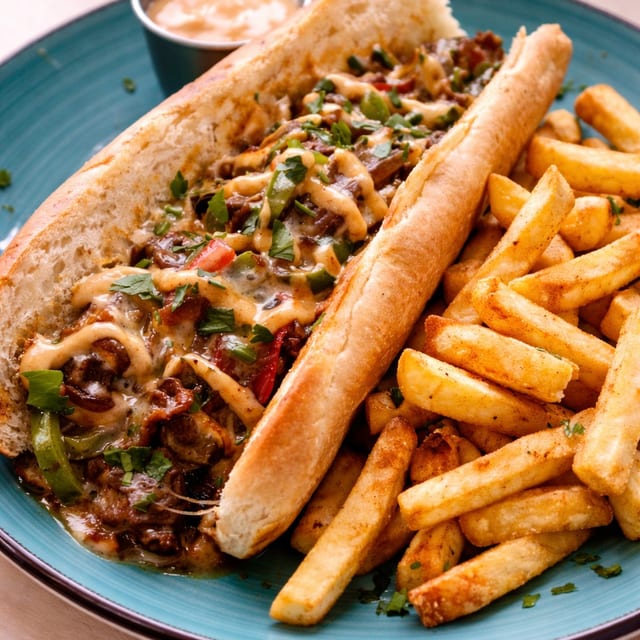 Philly Cheese Steak.