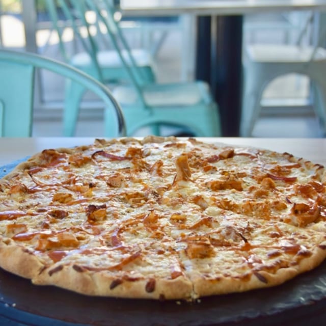 Buffalo Chicken Pizza.