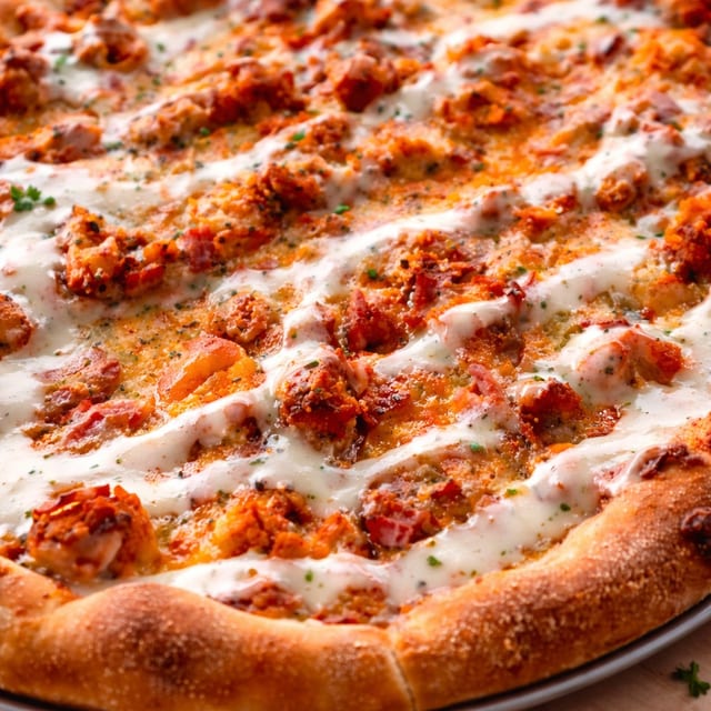 Buffalo Chicken Pizza.