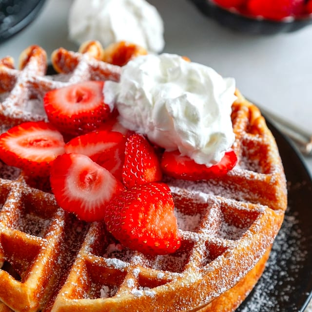 BELGIAN WAFFLE.