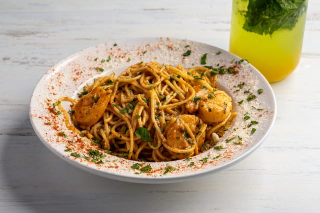 Shrimp Scampi.