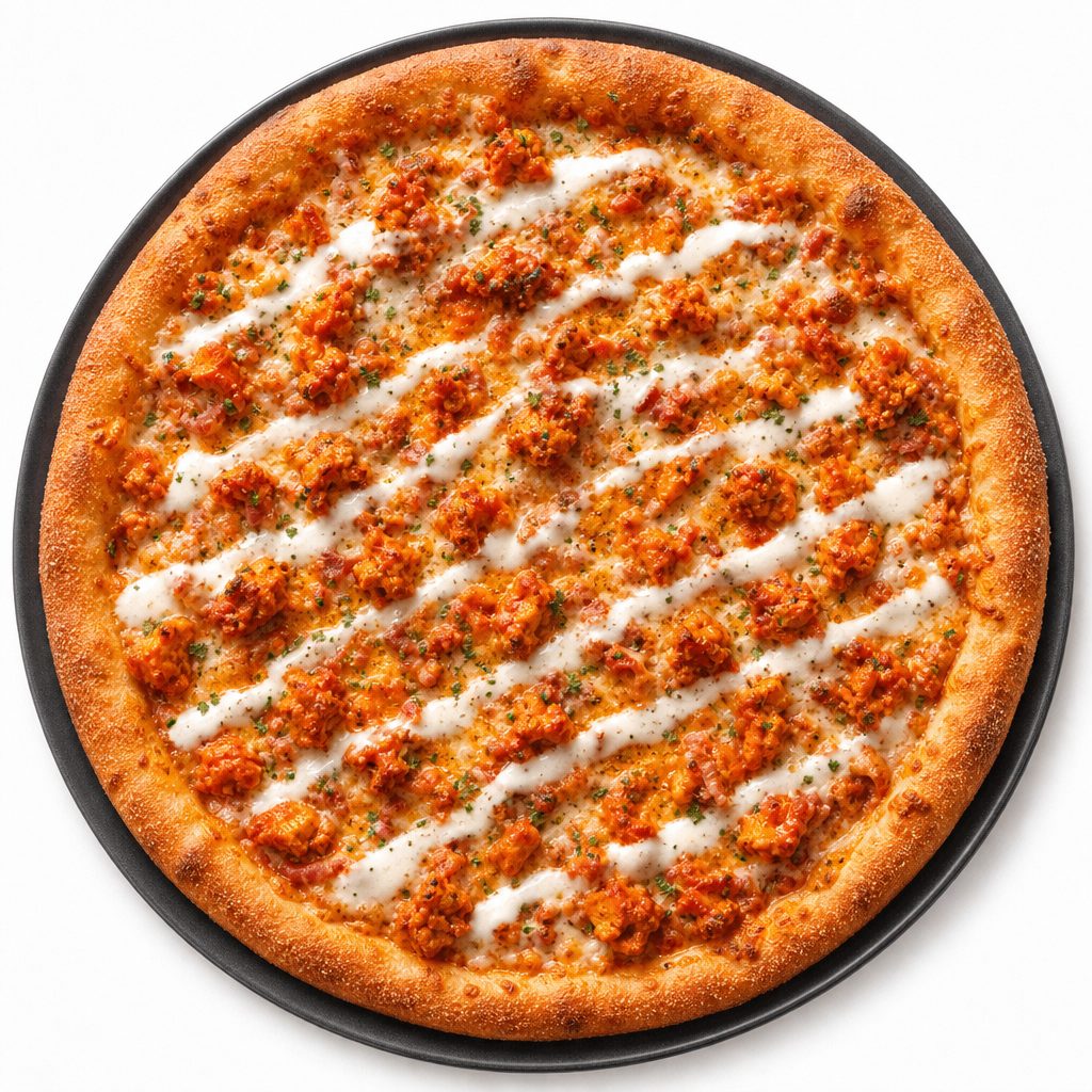 Buffalo Chicken Pizza.