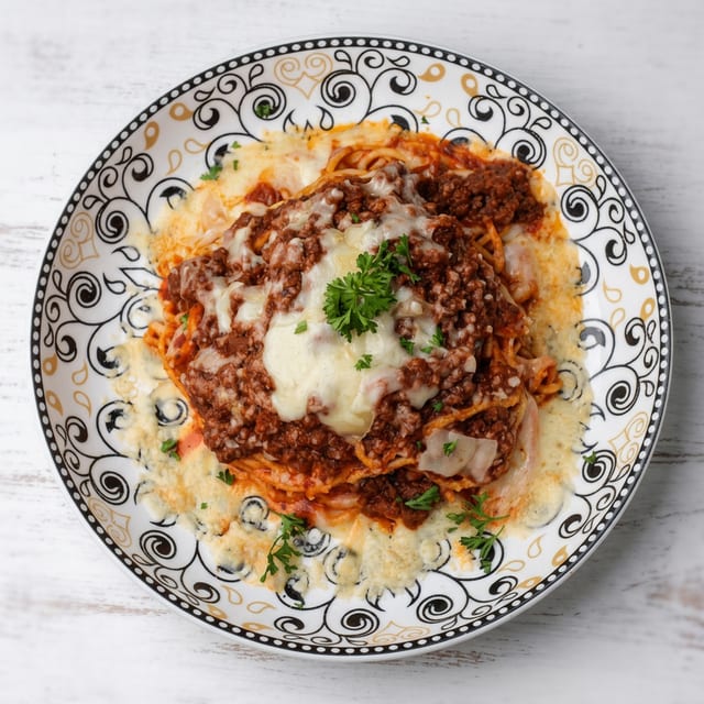 Beef Bolognese.
