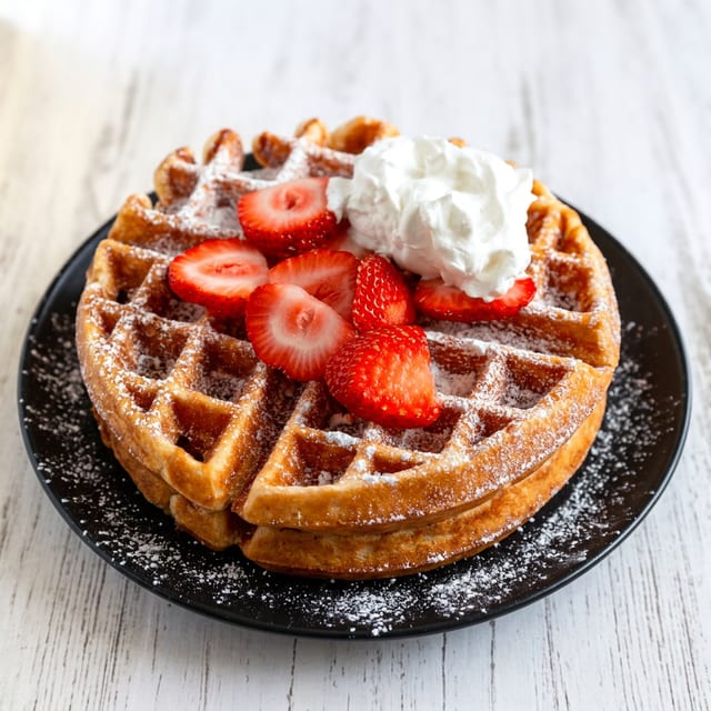 BELGIAN WAFFLE.