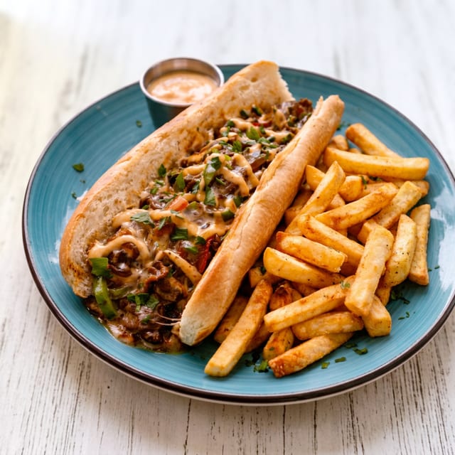 Philly Cheese Steak.