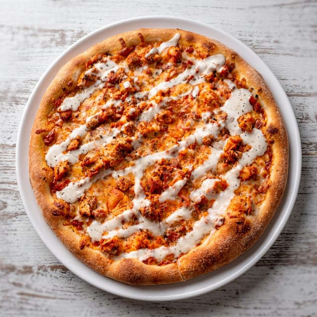 BBQ Chicken Pizza.